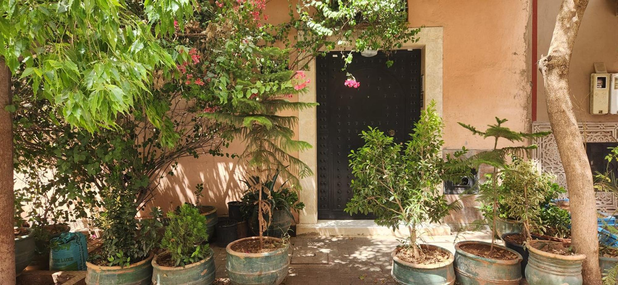 Appartement Riad 5Min A Pied De L'Aeroport Marrakesh Eksteriør bilde
