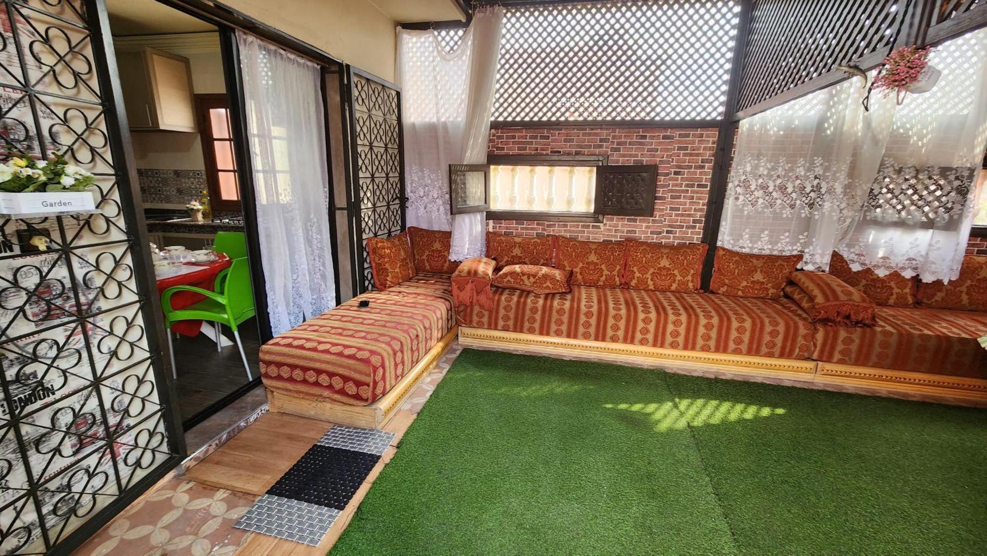 Appartement Riad 5Min A Pied De L'Aeroport Marrakesh Eksteriør bilde